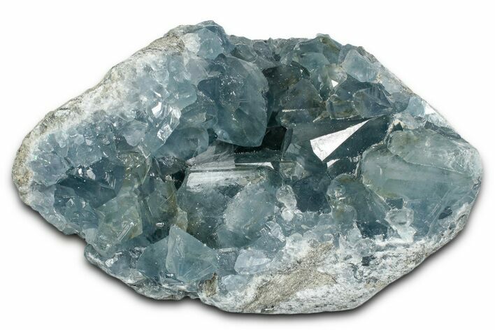 Sparkling Celestine (Celestite) Crystal Cluster - Madagascar #354462